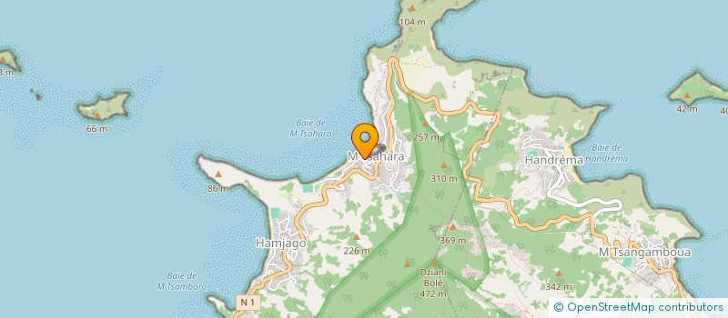 localisation de l'entreprise COIF'NORD à MTSAMBORO