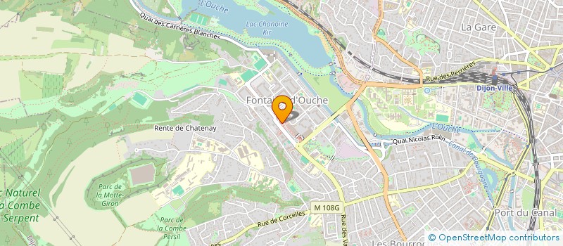 localisation de l'entreprise COIF'PRO à DIJON