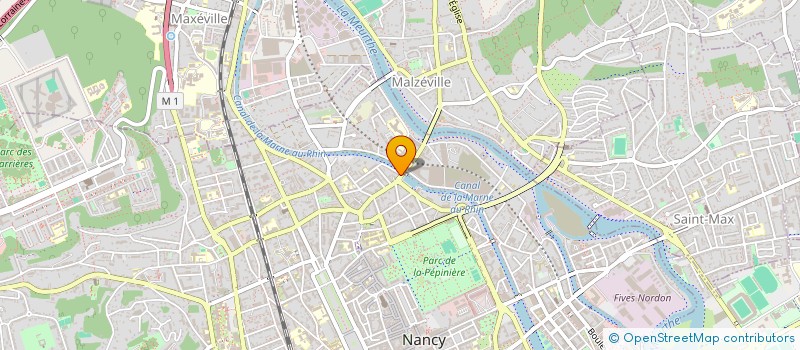 localisation de l'entreprise COIF-SHOP  SARREGUEMINES