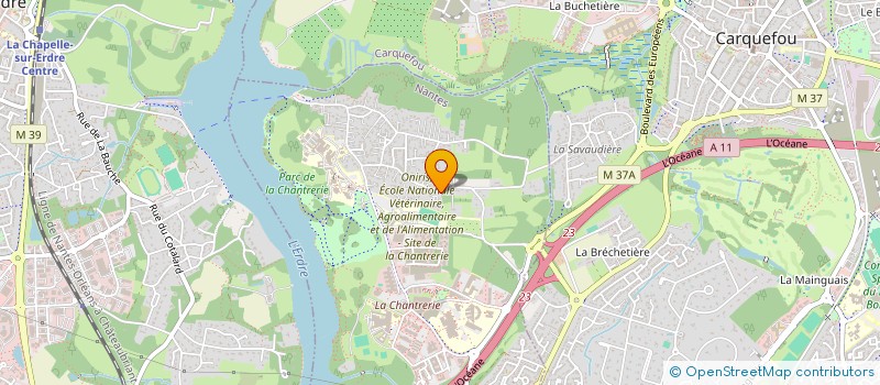 localisation de l'entreprise COIFF AND LINE à NANTES
