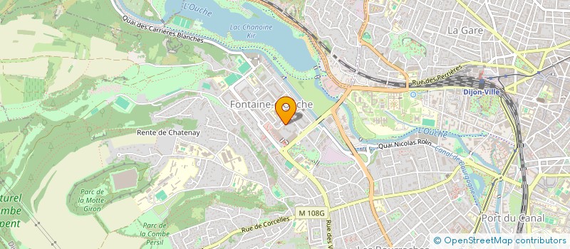 localisation de l'entreprise COIFF AU FEMININ à DIJON