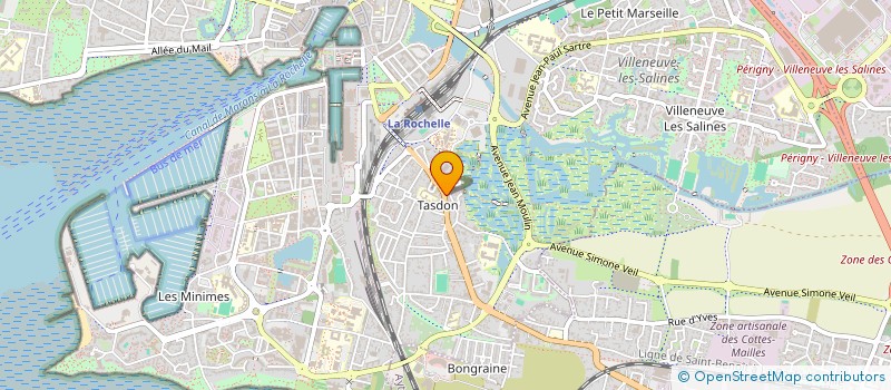 localisation de l'entreprise COIFF DETENTE  LA ROCHELLE