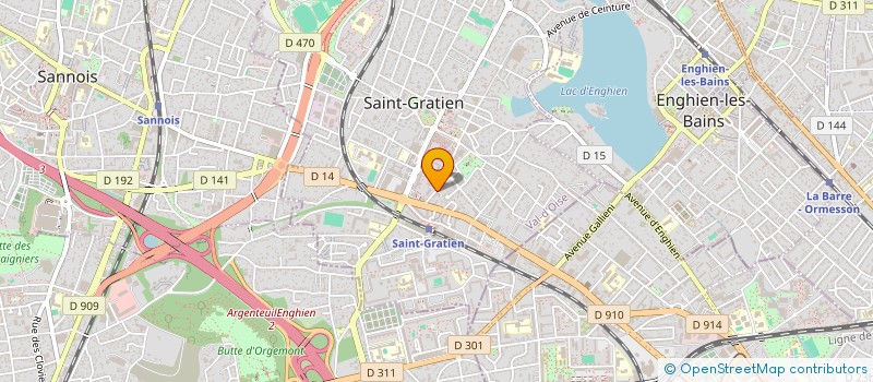 localisation de l'entreprise COIFF-EXPERT  SAINT-GRATIEN