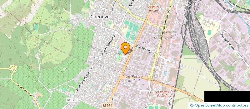 localisation de l'entreprise COIFF I D  CHENOVE