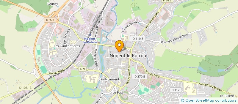 localisation de l'entreprise COIFF MEN à NOGENT-LE-ROTROU