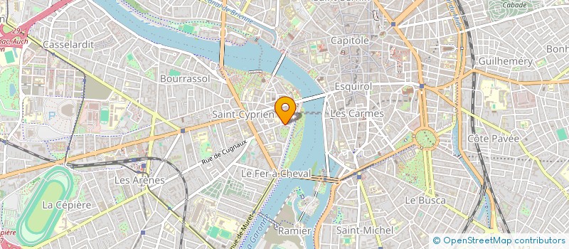 localisation de l'entreprise COIFF'MOD à TOULOUSE