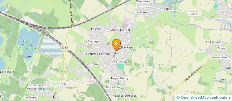 localisation de l'entreprise COIFF & MOI à GRIEGES