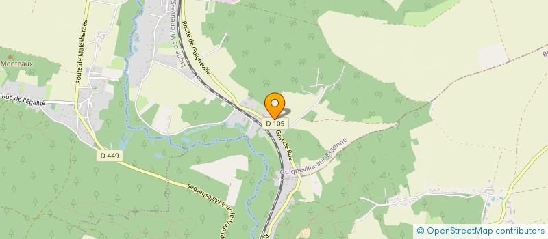 localisation de l'entreprise COIFF & MOI  BOISSY-LE-CUTTE