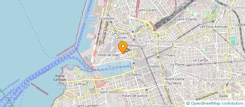 localisation de l'entreprise COIFF MOI à MARSEILLE