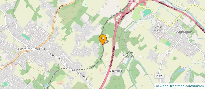 localisation de l'entreprise COIFF'RINE  CASTELMAUROU