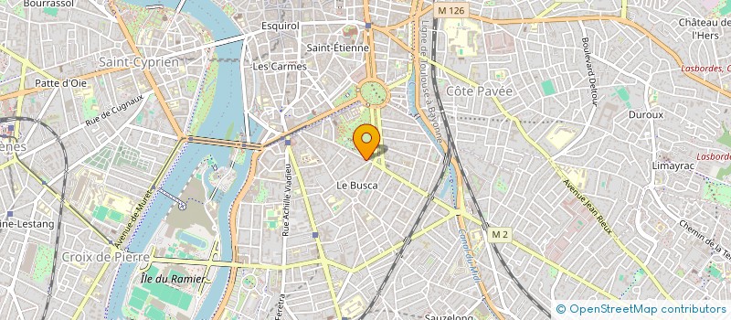 localisation de l'entreprise COIFF TOULOUSE à TOULOUSE