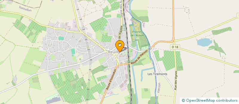 localisation de l'entreprise COIFFEL à REUILLY