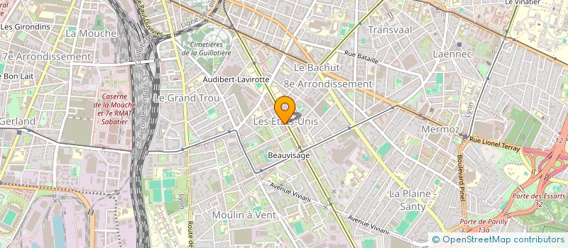 localisation de l'entreprise COIFFELIANE à LYON