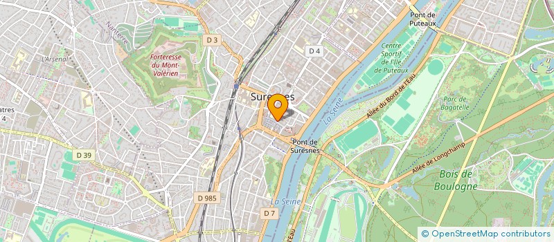 localisation de l'entreprise COIFFEUR 3EN1 SURESNES à SURESNES