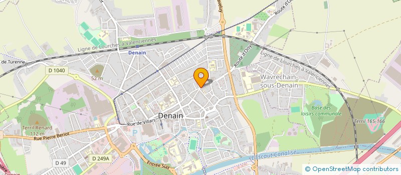 localisation de l'entreprise COIFFEUR DENAIN à DENAIN