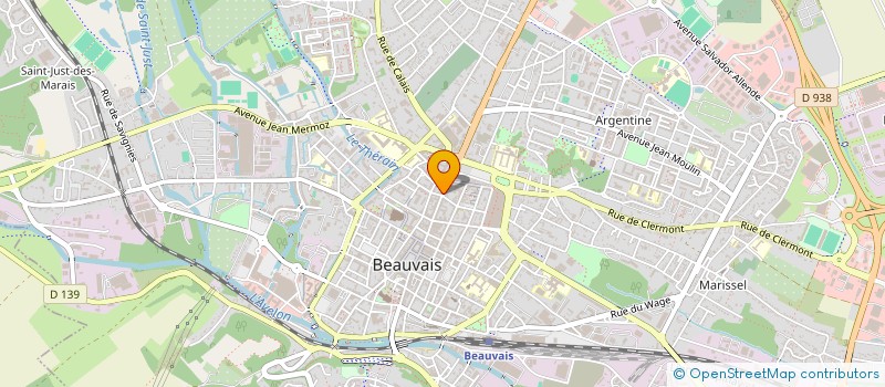 localisation de l'entreprise COIFFEUR HUSEYIN  BEAUVAIS