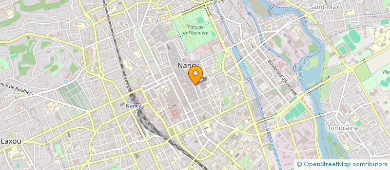 localisation de l'entreprise COIFFEUR SAINT GEORGES  NANCY