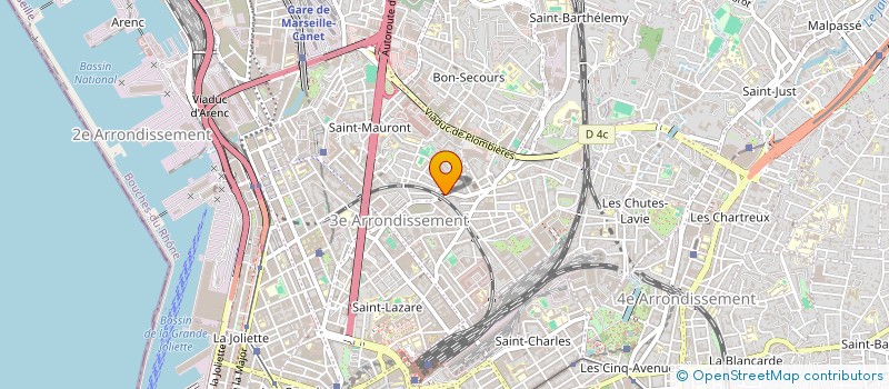 localisation de l'entreprise COIFFEURS D'ISTANBUL  MARSEILLE