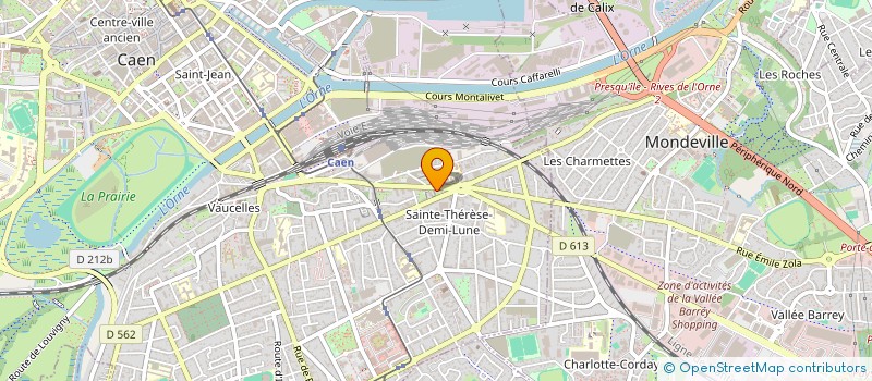 localisation de l'entreprise COIFFEURS EXPERTS à CAEN