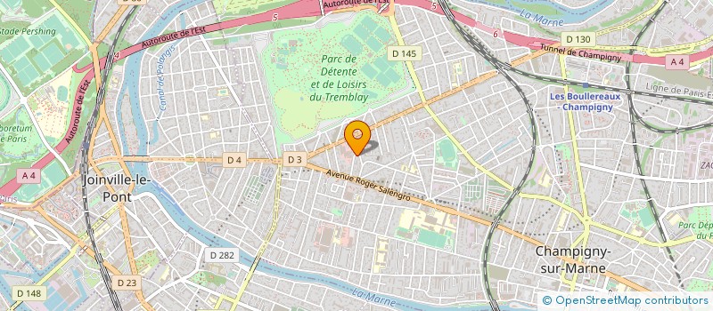 localisation de l'entreprise COIFFEURUIS à CHAMPIGNY-SUR-MARNE