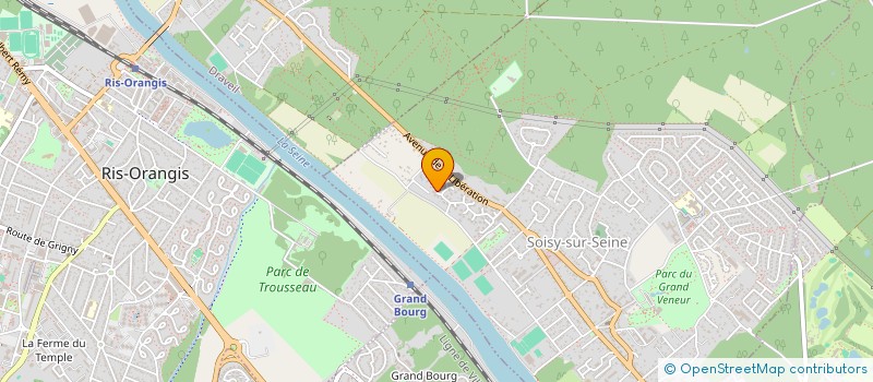 localisation de l'entreprise COIFFIER à SOISY-SUR-SEINE