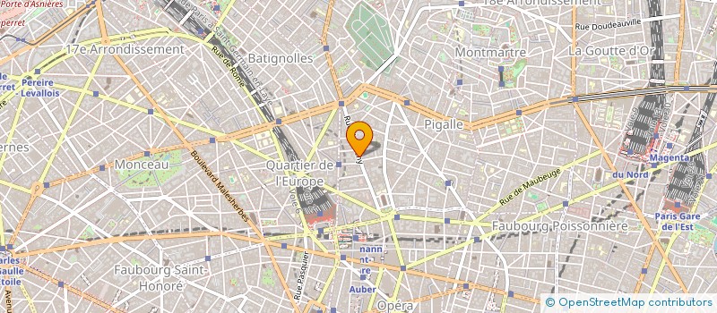 localisation de l'entreprise COIFFURE CLICHY  PARIS