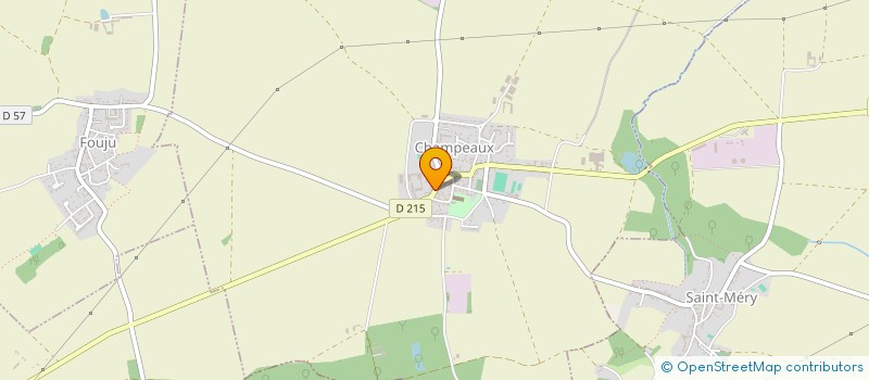 localisation de l'entreprise COIFFURE CORALIE CHAMPEAUX  CHAMPEAUX