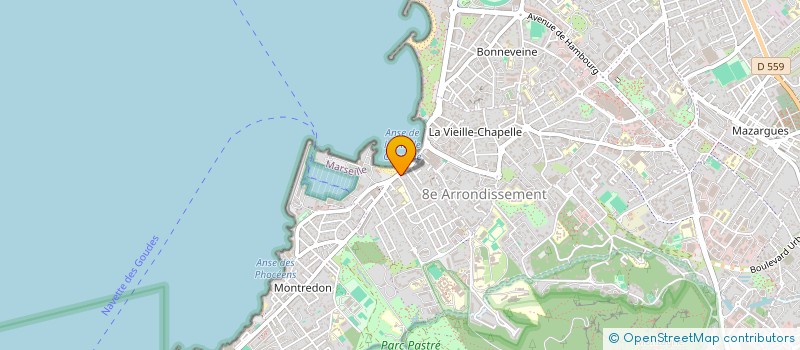 localisation de l'entreprise COIFFURE MODERNE à MARSEILLE