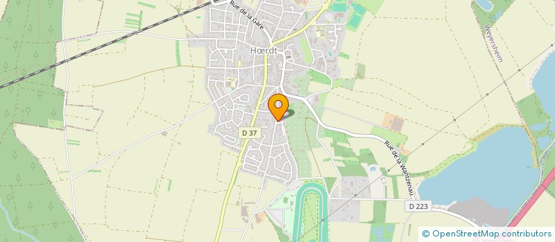 localisation de l'entreprise COIFFURE PAULINE  HRDT