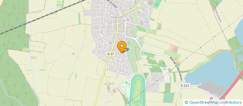 localisation de l'entreprise COIFFURE PAULINE  HRDT