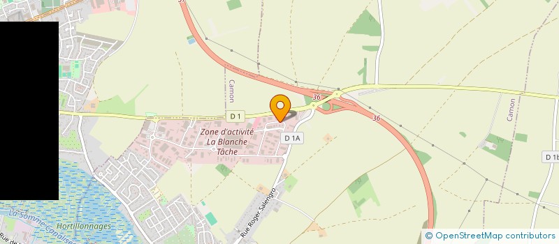 localisation de l'entreprise COIFFURE PLUS ABBEVILLE  CAMON