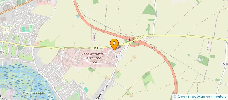 localisation de l'entreprise COIFFURE PLUS BAPAUME  CAMON