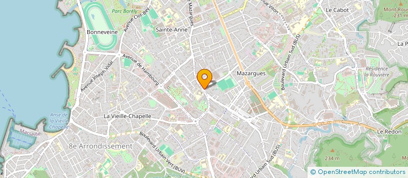 localisation de l'entreprise COIFFURE SEDUCTION à MARSEILLE