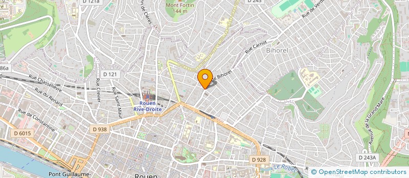 localisation de l'entreprise COIFFURE ZEN  ROUEN