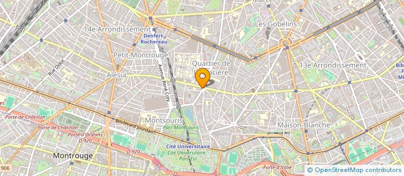 localisation de l'entreprise COIFFURE ZEN  PARIS