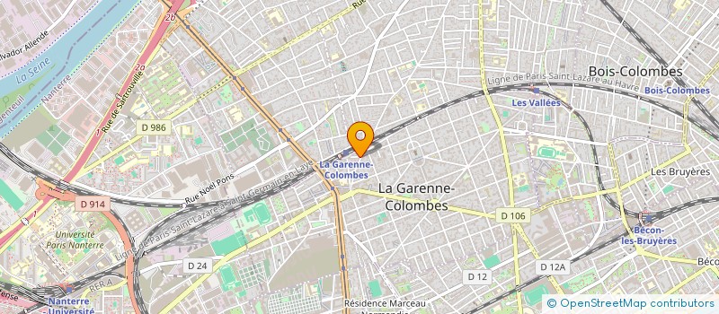 localisation de l'entreprise COIFMAN à LA GARENNE-COLOMBES