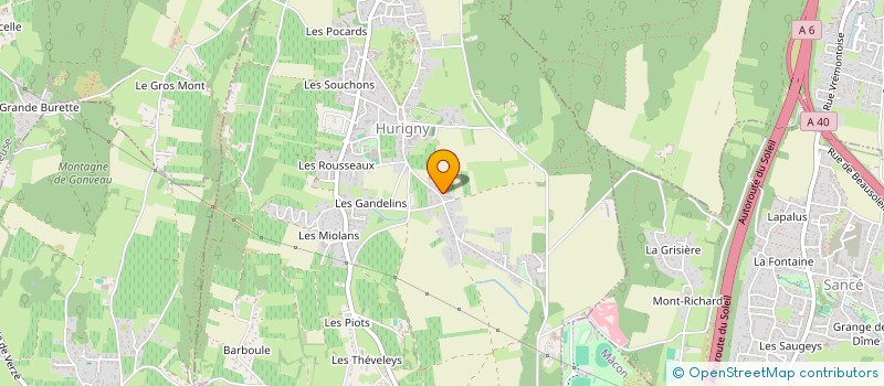 localisation de l'entreprise COILLARD MICHEL ET DANIEL à HURIGNY
