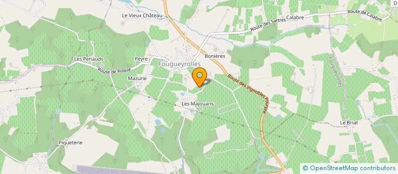 localisation de l'entreprise COILLOT CHRISTOPHE EURL à FOUGUEYROLLES