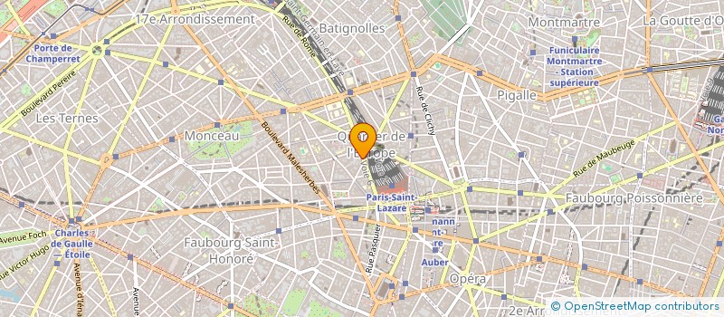 localisation de l'entreprise COIMMO  PARIS