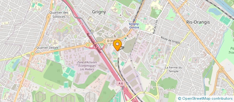 localisation de l'entreprise COIN BENI à GRIGNY