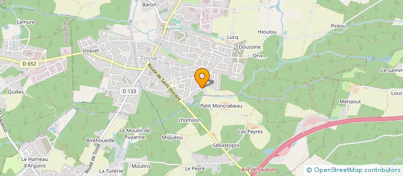 localisation de l'entreprise COIN DE TABLE à BIARRITZ