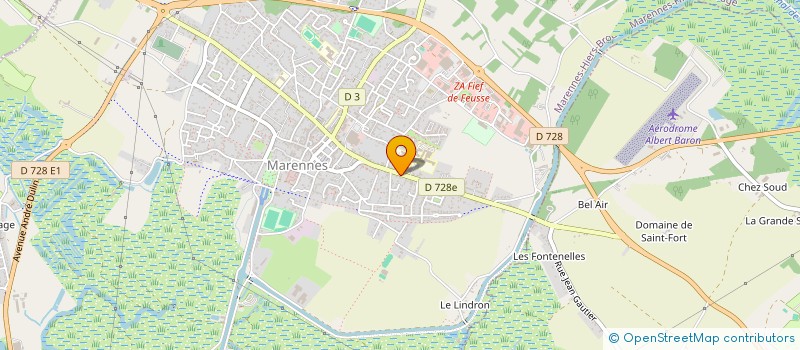 localisation de l'entreprise COIN IMO  MARENNES-HIERS-BROUAGE