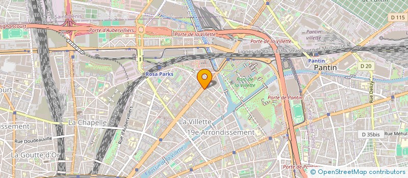 localisation de l'entreprise COIN PHOTO  PARIS