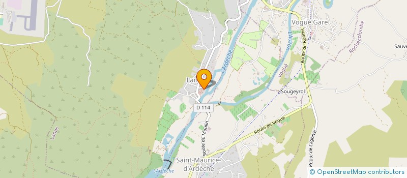 localisation de l'entreprise COINCIDENCE à LANAS