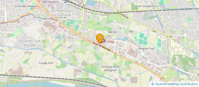 localisation de l'entreprise COINCOIN  AVIGNON