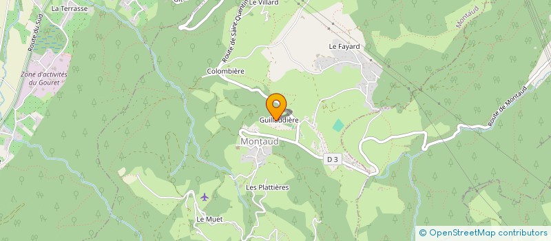 localisation de l'entreprise COING-BELLEY  MONTAUD