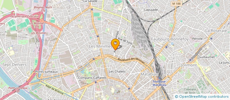localisation de l'entreprise COINMARKETCAL  TOULOUSE