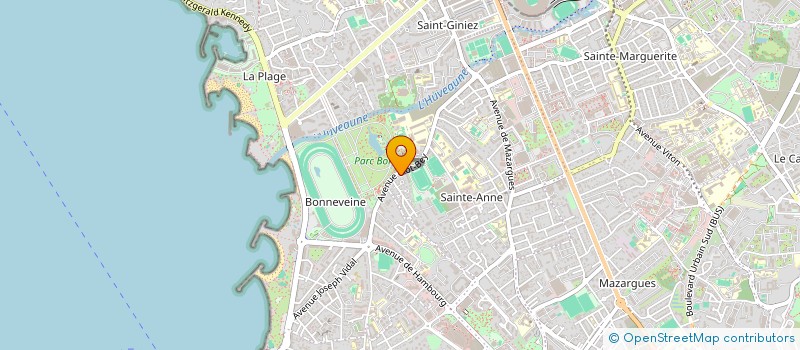 localisation de l'entreprise COITON RENOVATION à MARSEILLE