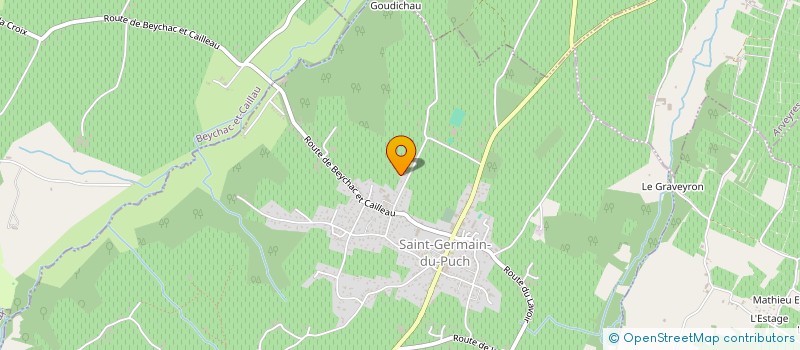 localisation de l'entreprise COJADELLE  SAINT-GERMAIN-DU-PUCH