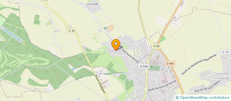 localisation de l'entreprise COJAPHI  LE NEUBOURG